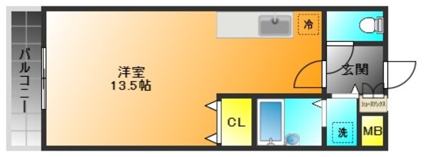 アザレアハイツ和泉野の物件間取画像